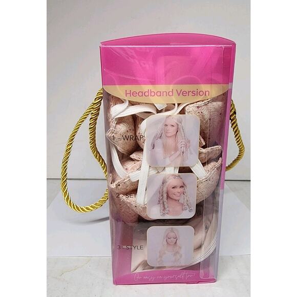 Octocurl Heatless Hair Curler Standard Length - Hair Rollers for Heatless Curls - Picture 3 of 8